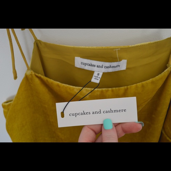 Cupcakes and Cashmere Janika Velvet Tank Top - Picture 4 of 8